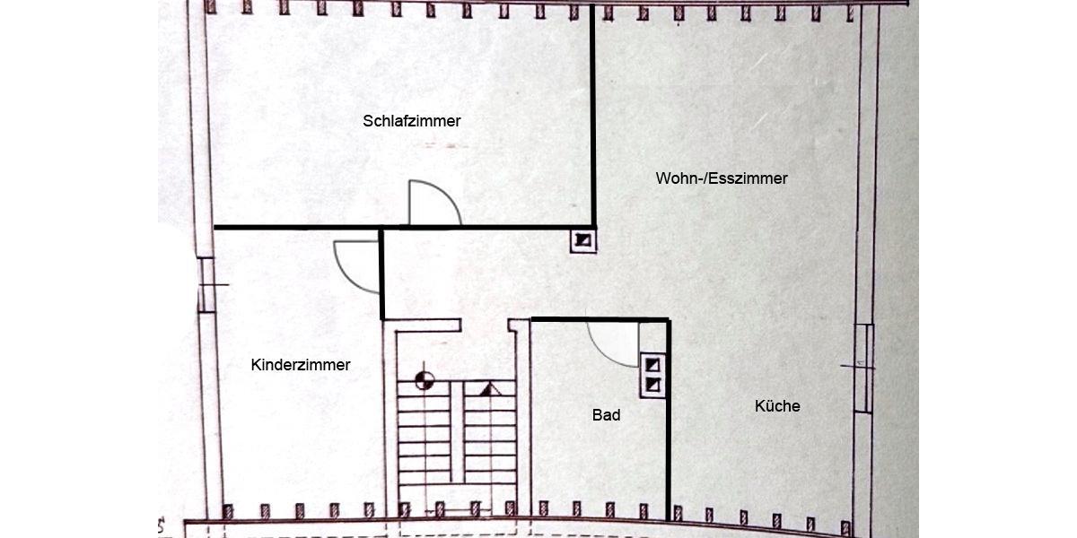 Dachgeschoßwohnung Schwebheim - 3 Zimmer, 78 m&sup2;, 850&euro; | Angebot:26039159