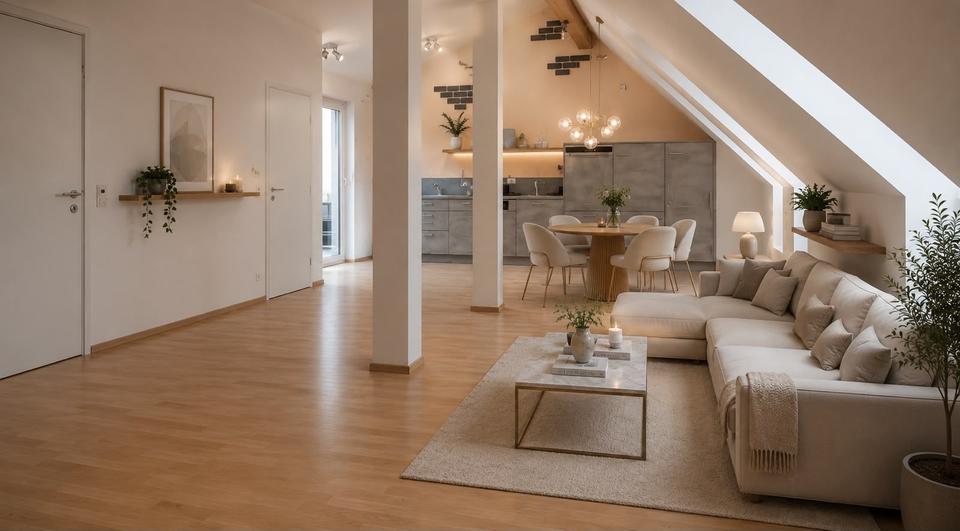 Maisonettenwohnung Schweinfurt Gartenstadt - 4 Zimmer, 104 m&sup2;, 299.000&euro; | Angebot:26974911
