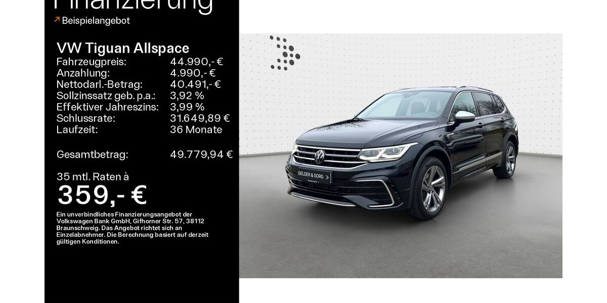 VW Tiguan Allspace 44.750 km 43.990 &euro; Haßfurt 97437