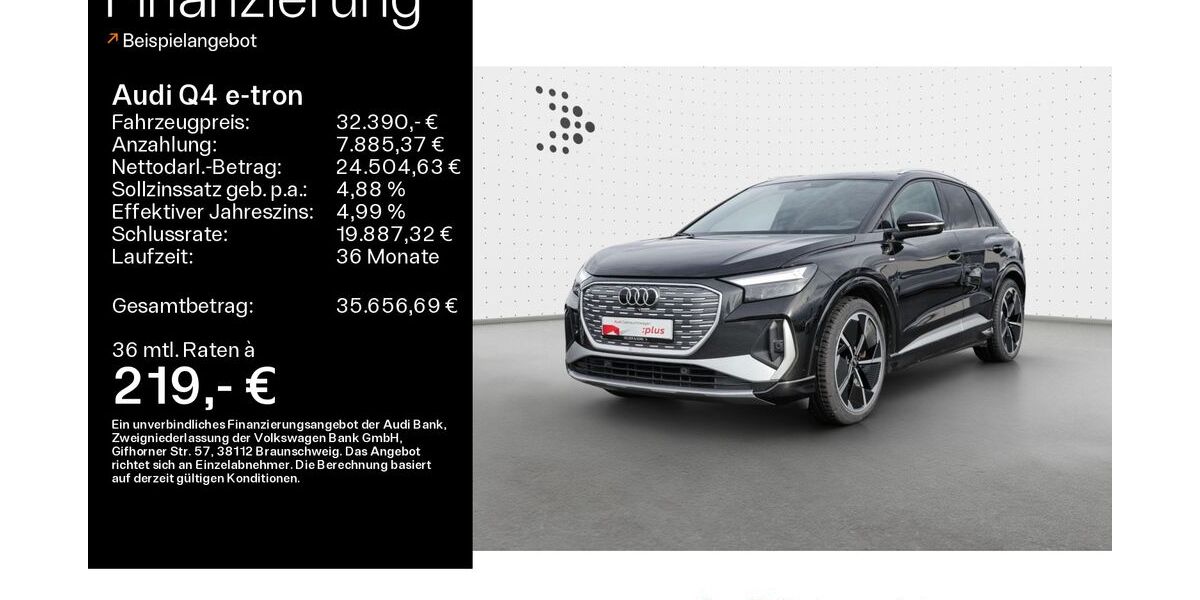 Audi Q4 e-tron 41.100 km 32.390 &euro; Haßfurt 97437
