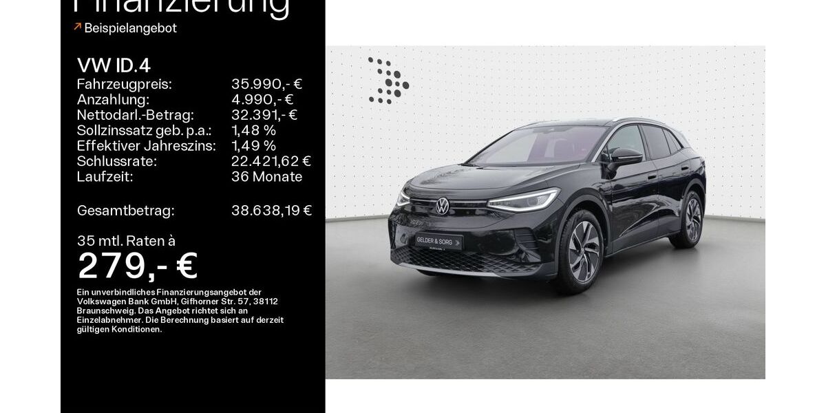 VW ID.4 4.900 km 34.990 &euro; Haßfurt 97437