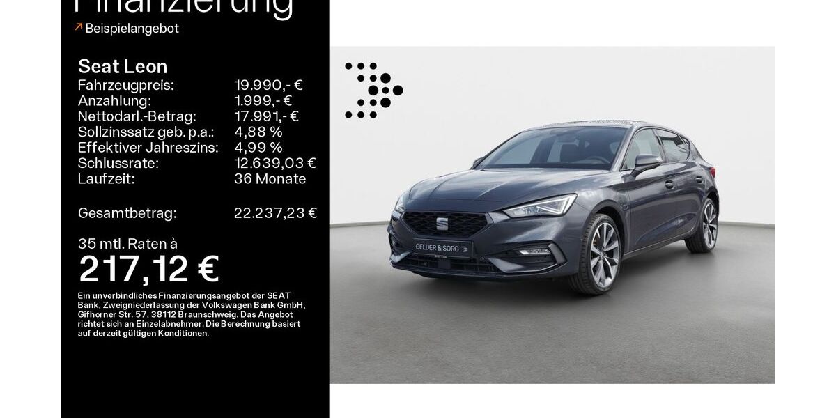 Seat Leon 51.607 km 19.990 &euro; Haßfurt 97437