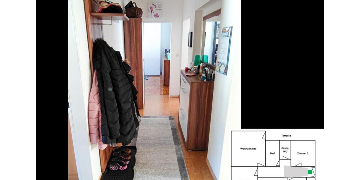 Erdgeschoßwohnung Bad Kissingen - 3 Zimmer, 90 m&sup2;, 625&euro; | Angebot:25609629