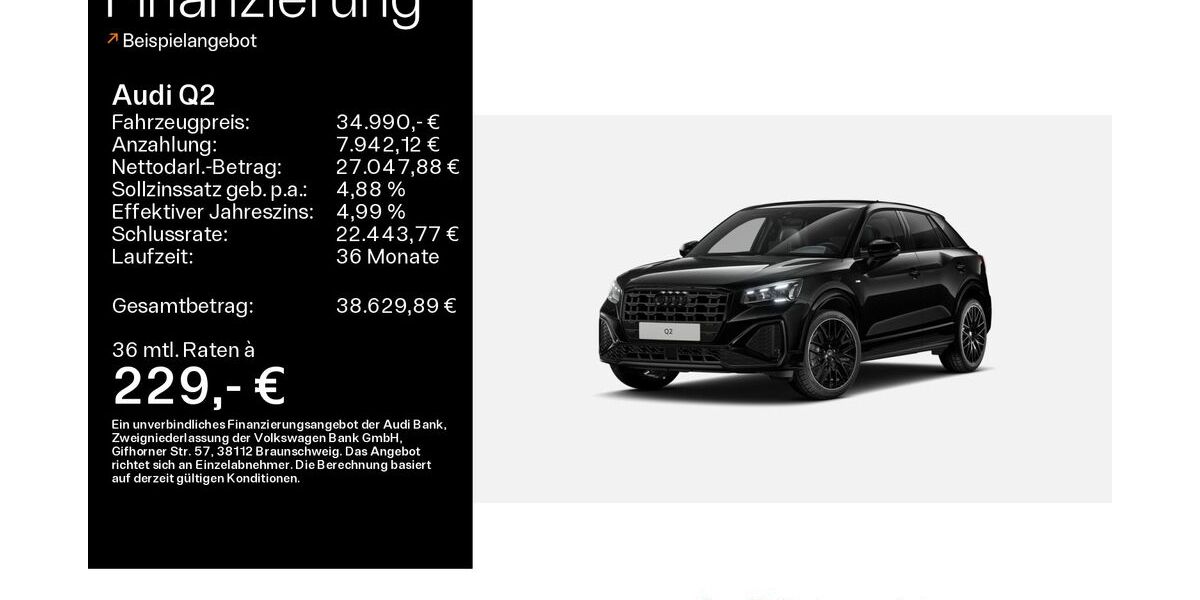 Audi Q2 5.056 km 34.990 &euro; Haßfurt 97437