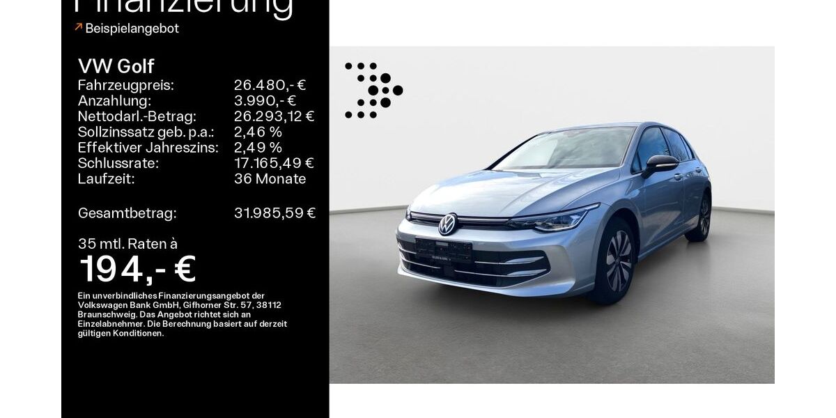 VW Golf 18.600 km 25.880 &euro; Haßfurt 97437
