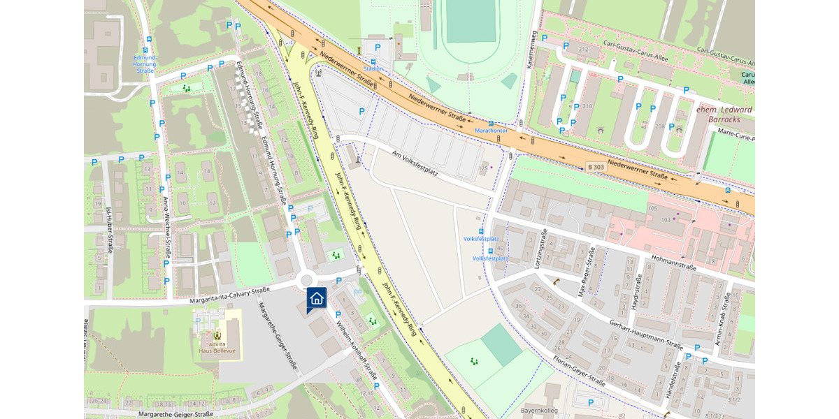 Gewerbeobjekt Schweinfurt Bellevue - 1.500&euro; | Angebot:22002657