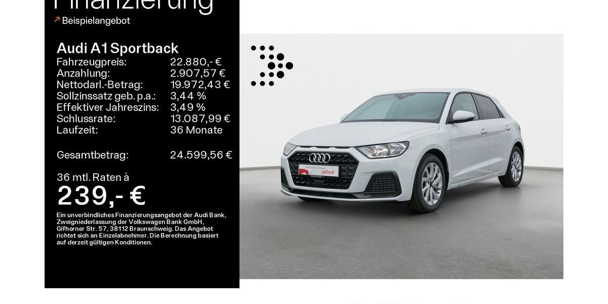 Audi A1 6.706 km 22.880 &euro; Schweinfurt 97424