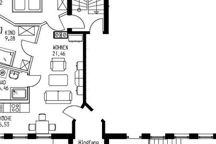 Wohnung Kürnach - 3 Zimmer, 62 m&sup2;, 630&euro; | Angebot:26007399