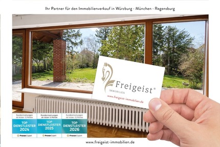 Architektenhaus mit großzügiger Einliegerwohnung und großem Garten in attraktiver Wohnlage - Haus Unterpleichfeld | Angebot:26073612