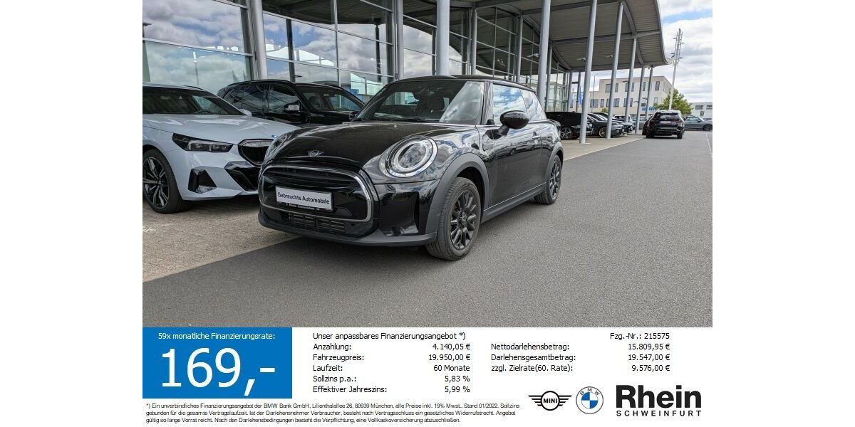 Mini Cooper 32.169 km 19.450 &euro; Schweinfurt 97424