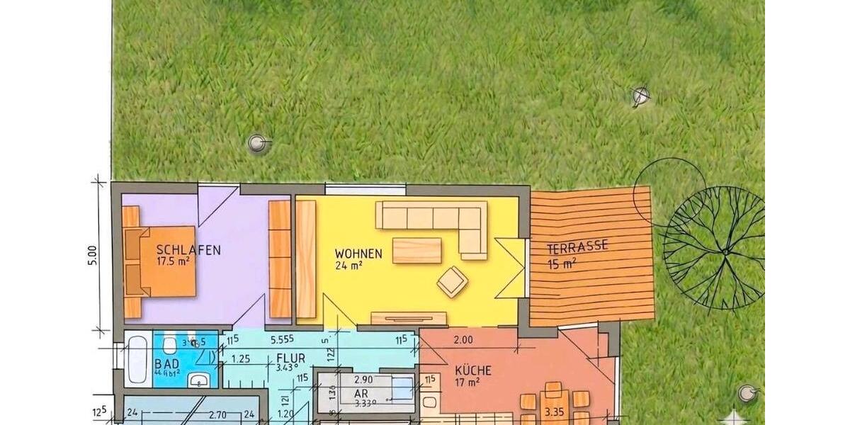 Erdgeschoßwohnung Sennfeld - 2 Zimmer, 79 m&sup2;, 315.000&euro; | Angebot:26697408