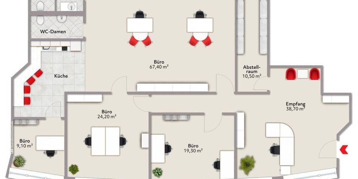 Gewerbeobjekt Schweinfurt Schweinfurt-Süd - 4 Zimmer, 179 m&sup2;, 1.500&euro; | Angebot:25771346