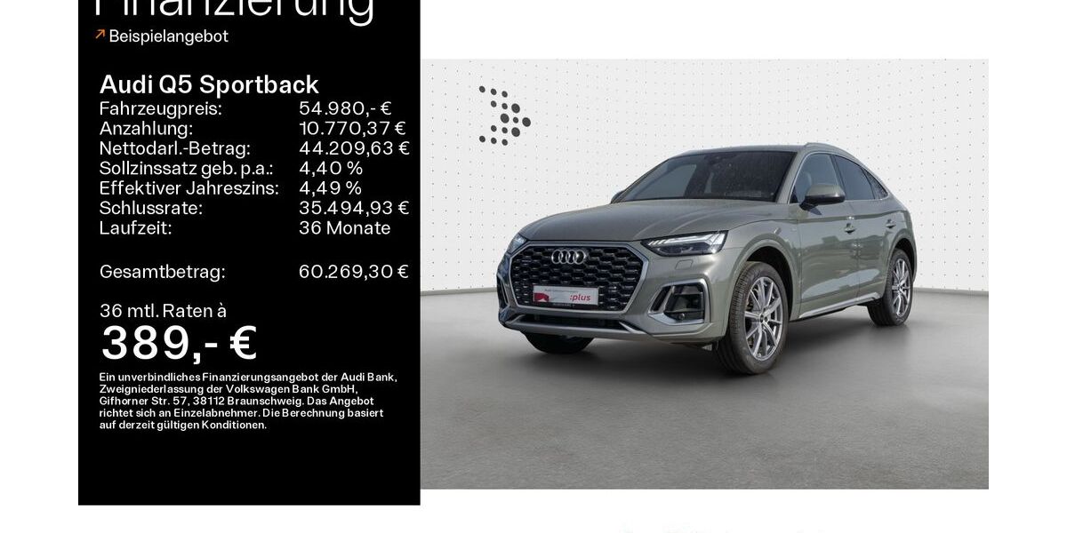 Audi Q5 10.452 km 54.980 &euro; Schweinfurt 97424