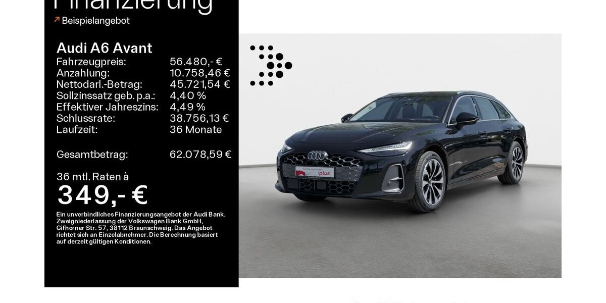 Audi A6 15.595 km 52.980 &euro; Schweinfurt 97424