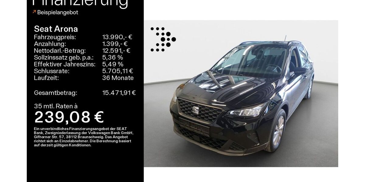 Seat Arona 43.486 km 13.990 &euro; Haßfurt 97437