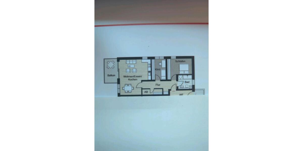 Etagenwohnung Bad Kissingen - 3 Zimmer, 89 m&sup2;, 1.170&euro; | Angebot:25402257