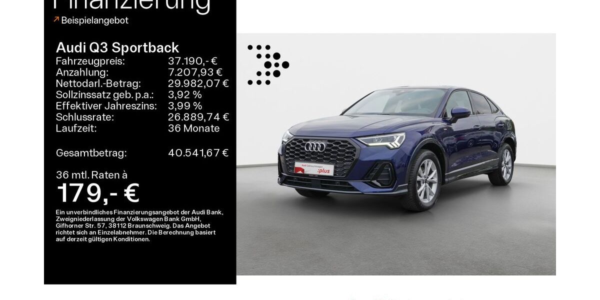 Audi Q3 19.165 km 36.590 &euro; Haßfurt 97437