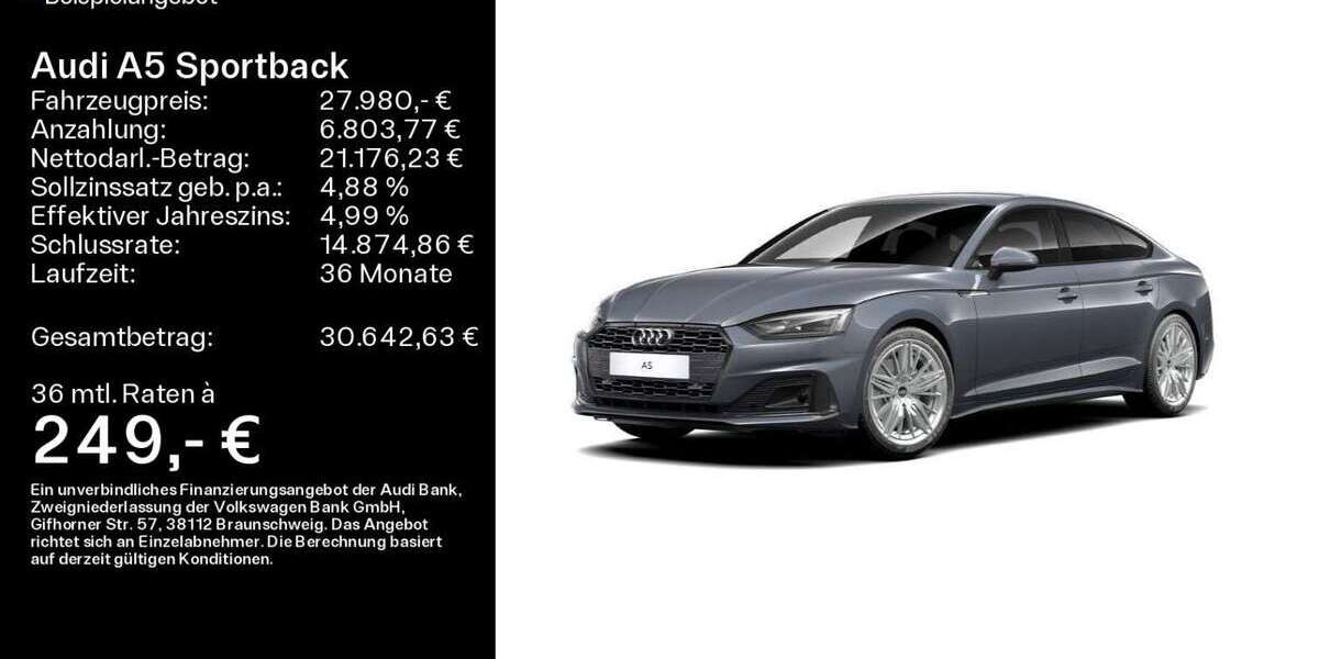 Audi A5 71.200 km 27.980 &euro; Haßfurt 97437
