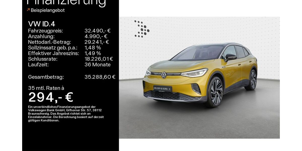 VW ID.4 10.400 km 31.990 &euro; Schweinfurt 97424