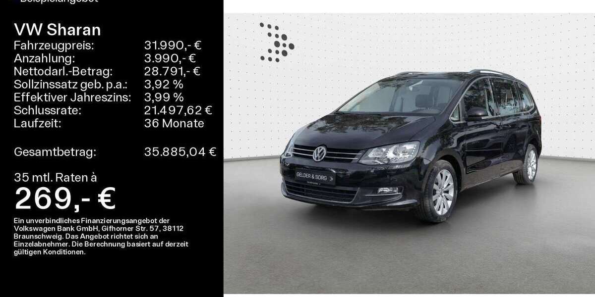 VW Sharan 36.100 km 31.480 &euro; Schweinfurt 97424