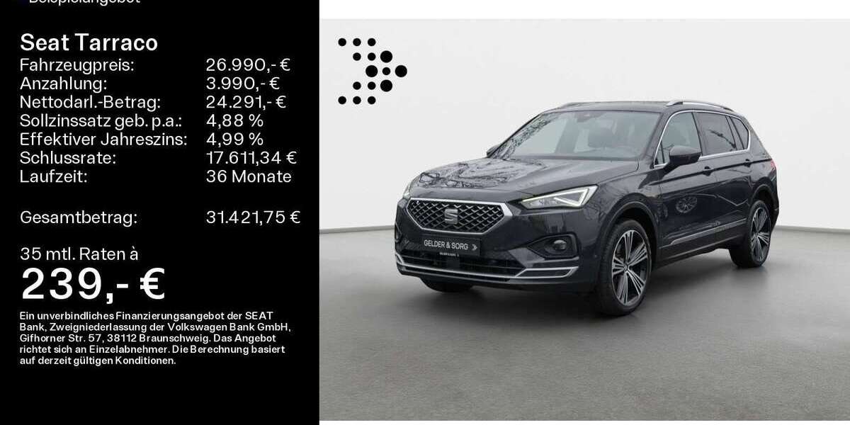 Seat Tarraco 125.308 km 24.990 &euro; Haßfurt 97437