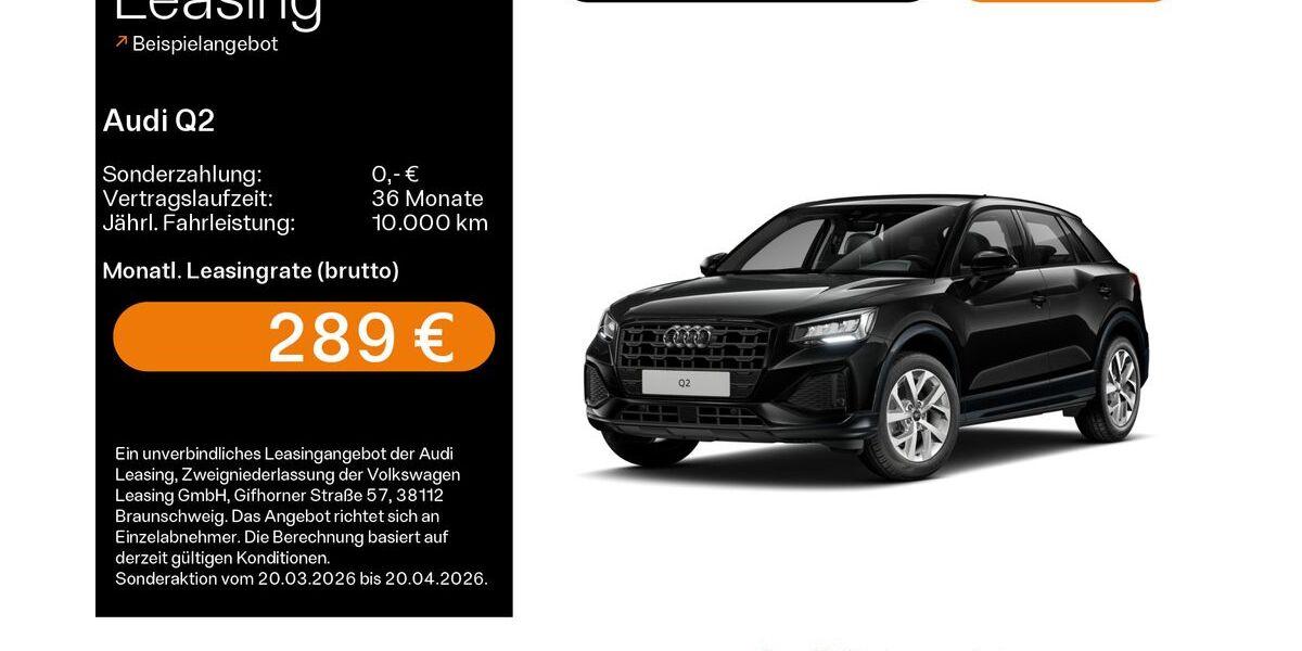 Audi Q2 21.359 km 31.980 &euro; Haßfurt 97437