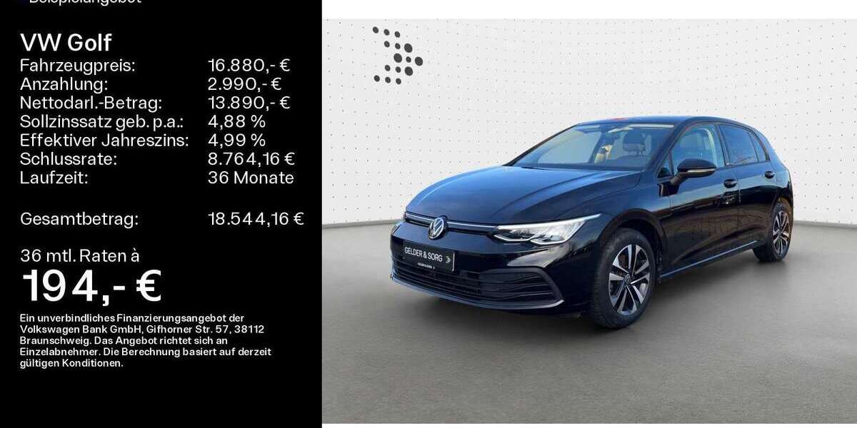 VW Golf 66.900 km 16.880 &euro; Haßfurt 97437