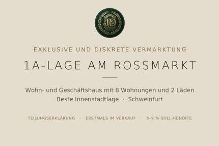 Haus Schweinfurt Gartenstadt - 20 Zimmer, 570 m&sup2;, 1.900.000&euro; | Angebot:27600870