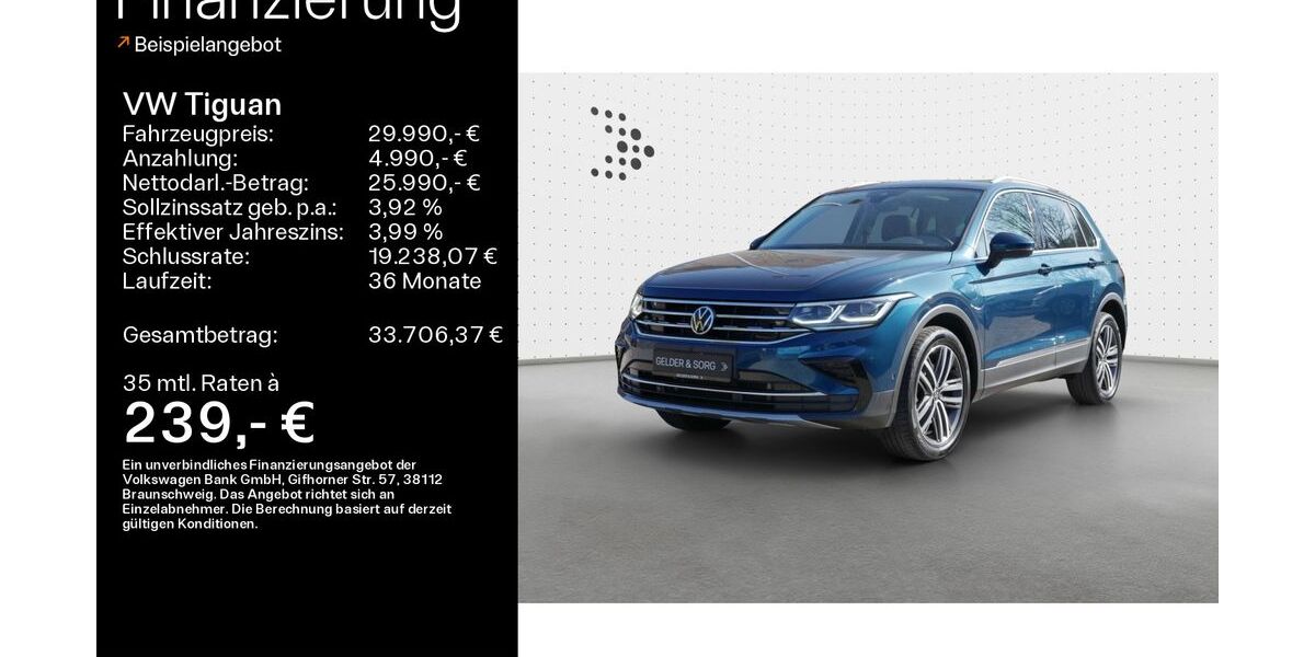 VW Tiguan 64.000 km 29.490 &euro; Bad Kissingen 97688