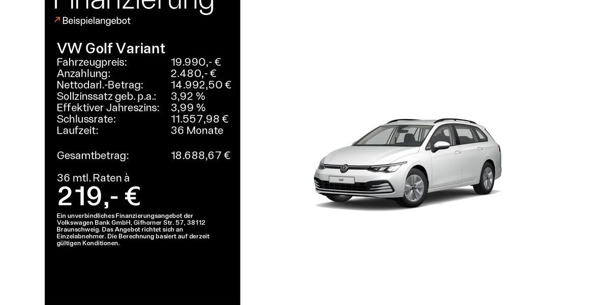 VW Golf 97.630 km 18.990 &euro; Sand am Main 97522