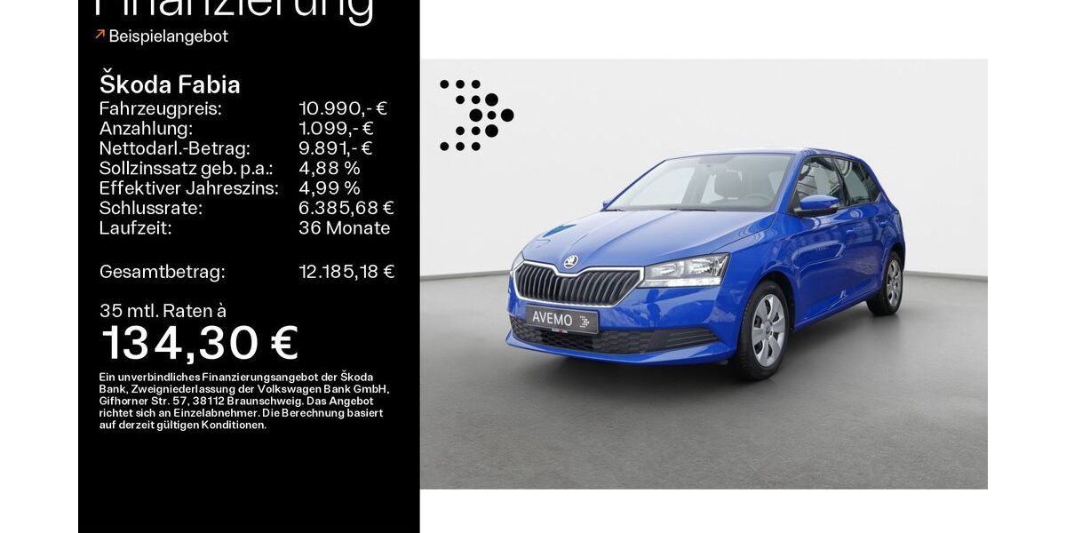 Skoda Fabia 103.194 km 10.990 &euro; Haßfurt 97437