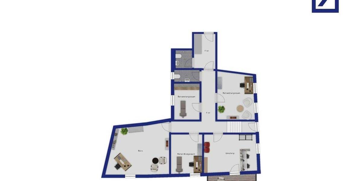 Etagenwohnung Bad Kissingen - 3 Zimmer, 135 m&sup2;, 495.000&euro; | Angebot:25685621