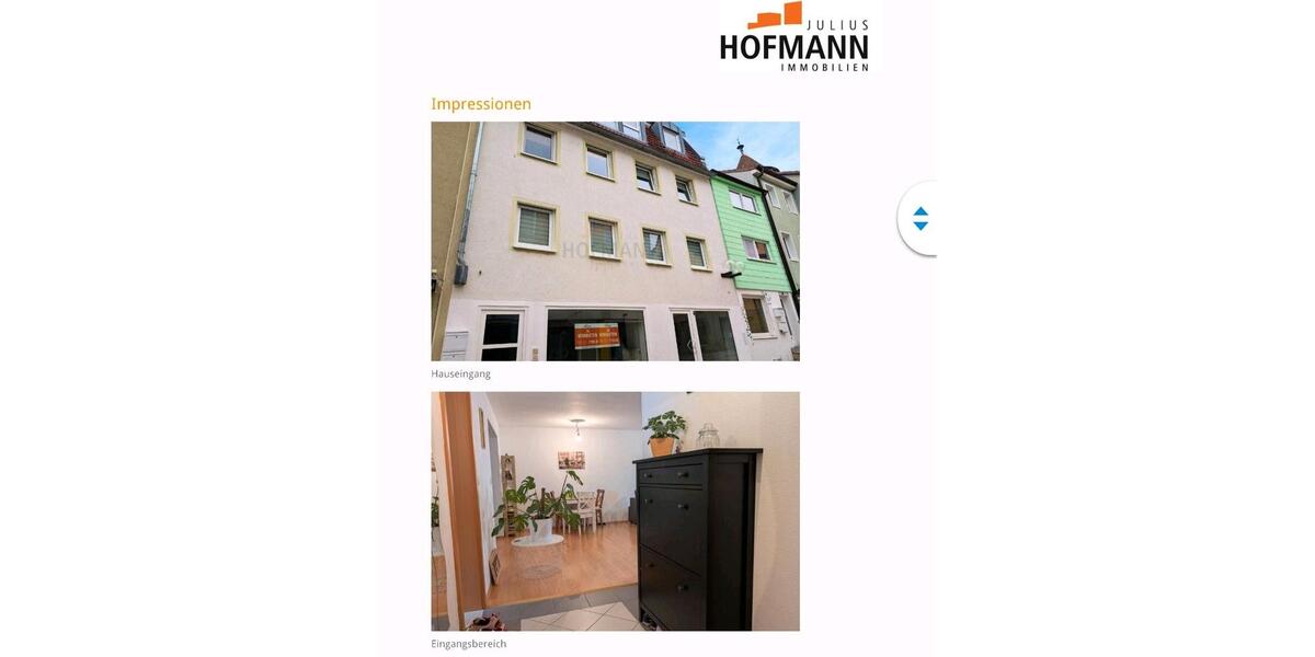 Etagenwohnung Bad Kissingen - 2 Zimmer, 69 m&sup2;, 760&euro; | Angebot:26045153