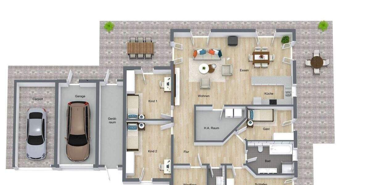 Einfamilienhaus Werneck Schraudenbach - 6 Zimmer, 207 m&sup2;, 699.500&euro; | Angebot:25703515