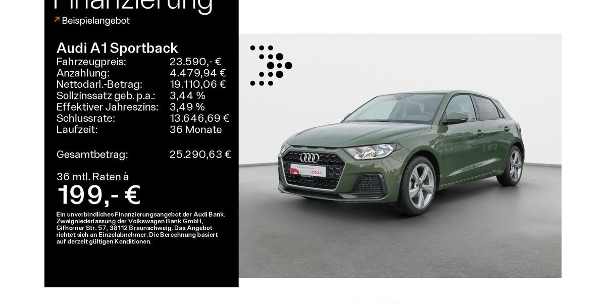 Audi A1 11.579 km 23.590 &euro; Schweinfurt 97424