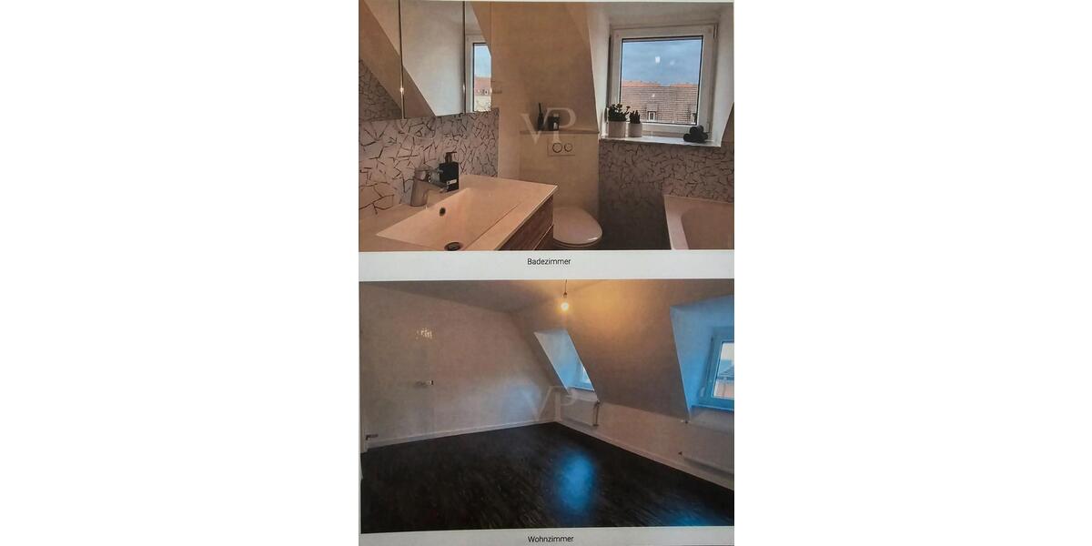 Dachgeschoßwohnung Schweinfurt Bellevue - 3 Zimmer, 65 m&sup2;, 170.000&euro; | Angebot:26940348