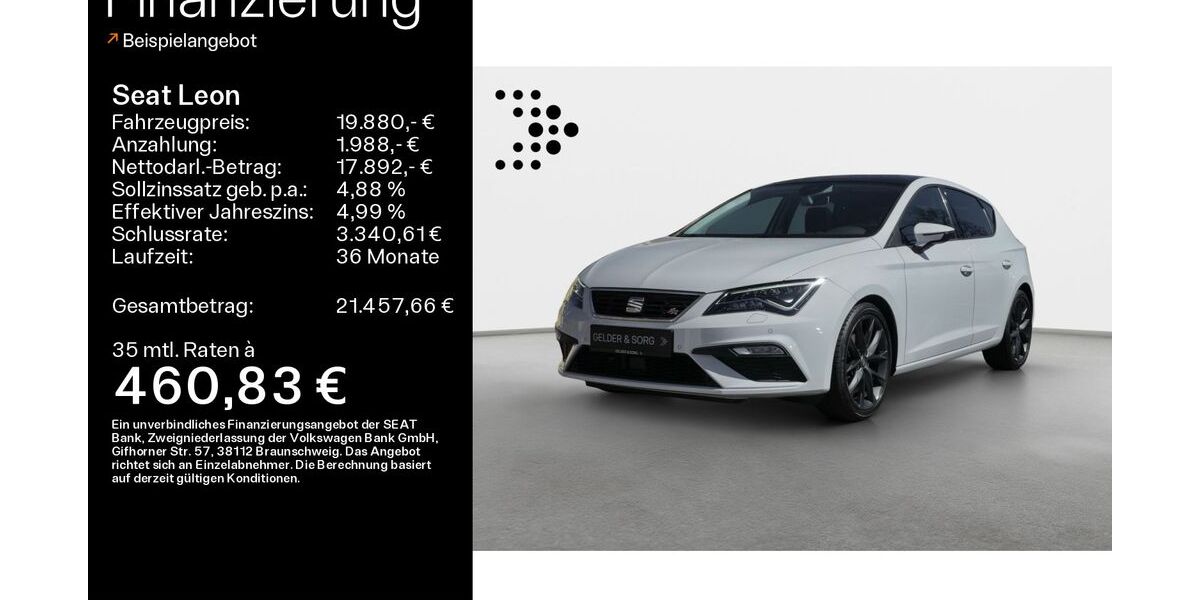 Seat Leon 52.000 km 18.990 &euro; Haßfurt 97437