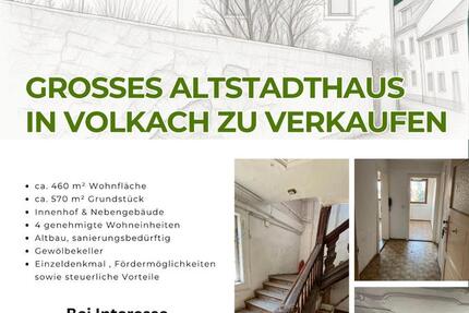 Haus Volkach - 18 Zimmer, 460 m&sup2;, 599.000&euro; | Angebot:26096812
