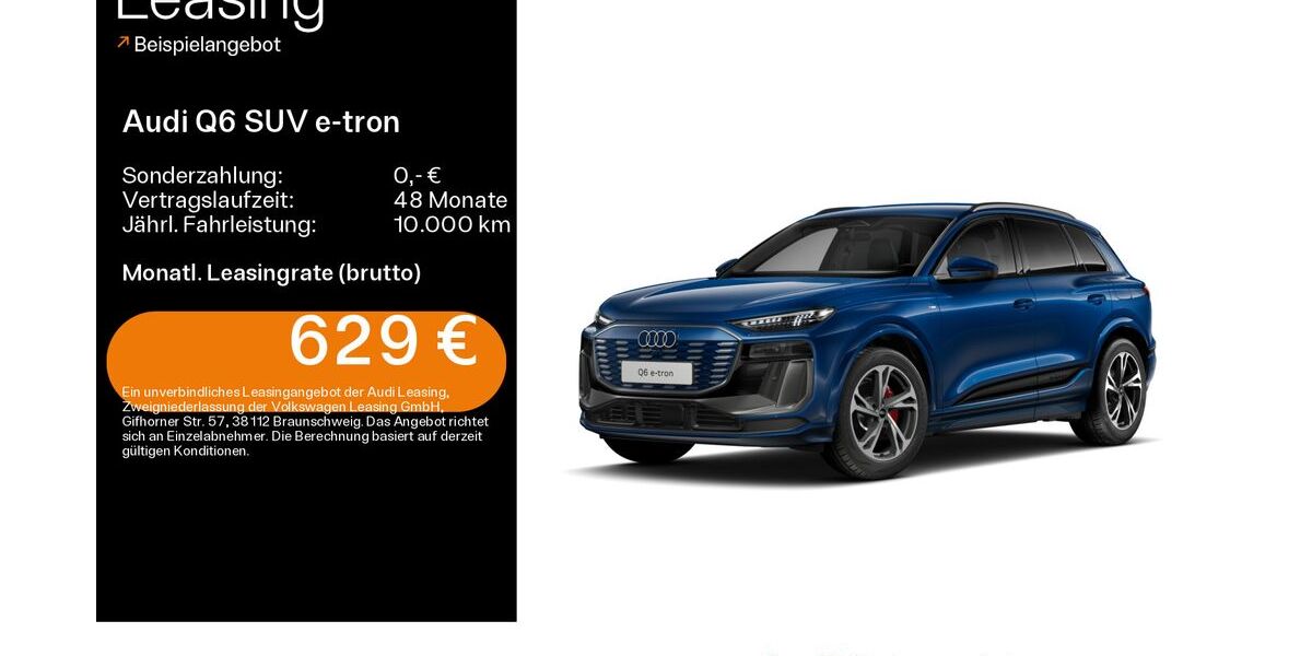 Audi Q6 e-tron 7.660 km 63.980 &euro; Haßfurt 97437