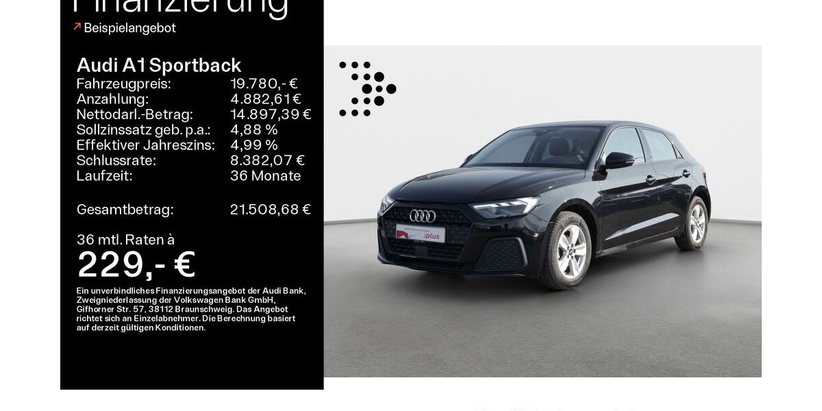 Audi A1 39.657 km 19.780 &euro; Haßfurt 97437