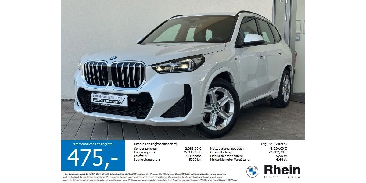 BMW X1 29.072 km 44.645 &euro; Salz 97616