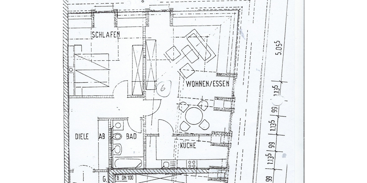 Etagenwohnung Bad Kissingen - 2 Zimmer, 80 m&sup2;, 540&euro; | Angebot:25707710