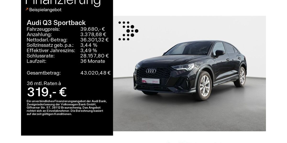 Audi Q3 21.857 km 38.480 &euro; Schweinfurt 97424