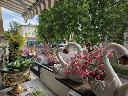 Toplage im ZENTRUM, schicke, behindertengerechte 4-Zimmer-Eigentumswohnung mit Balkon in 97688 Bad Kissingen (ID 10489) - Etagenwohnung Bad Kissingen Bad Kissingen | Angebot:21532506