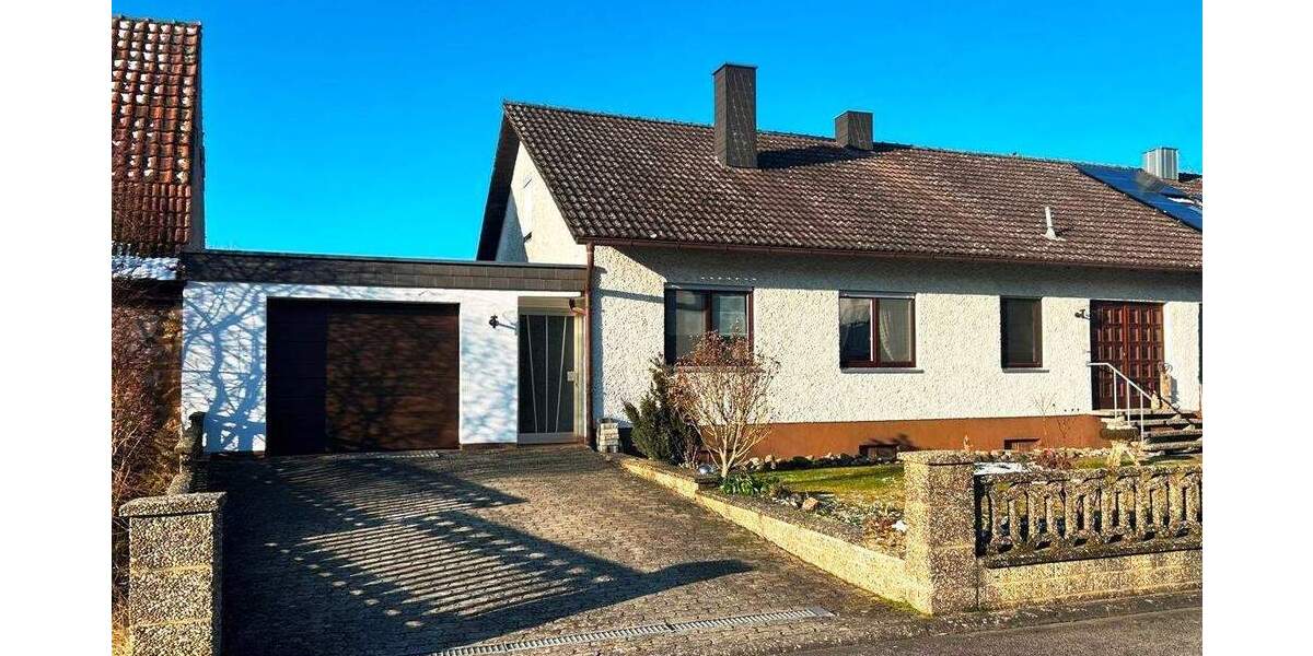 Doppelhaushälfte Stadtlauringen Wettringen - 4 Zimmer, 114 m&sup2;, 219.000&euro; | Angebot:25729020