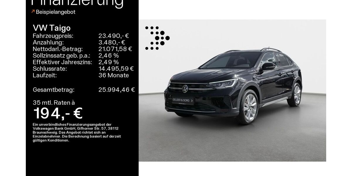 VW Taigo 25.650 km 23.490 &euro; Haßfurt 97437