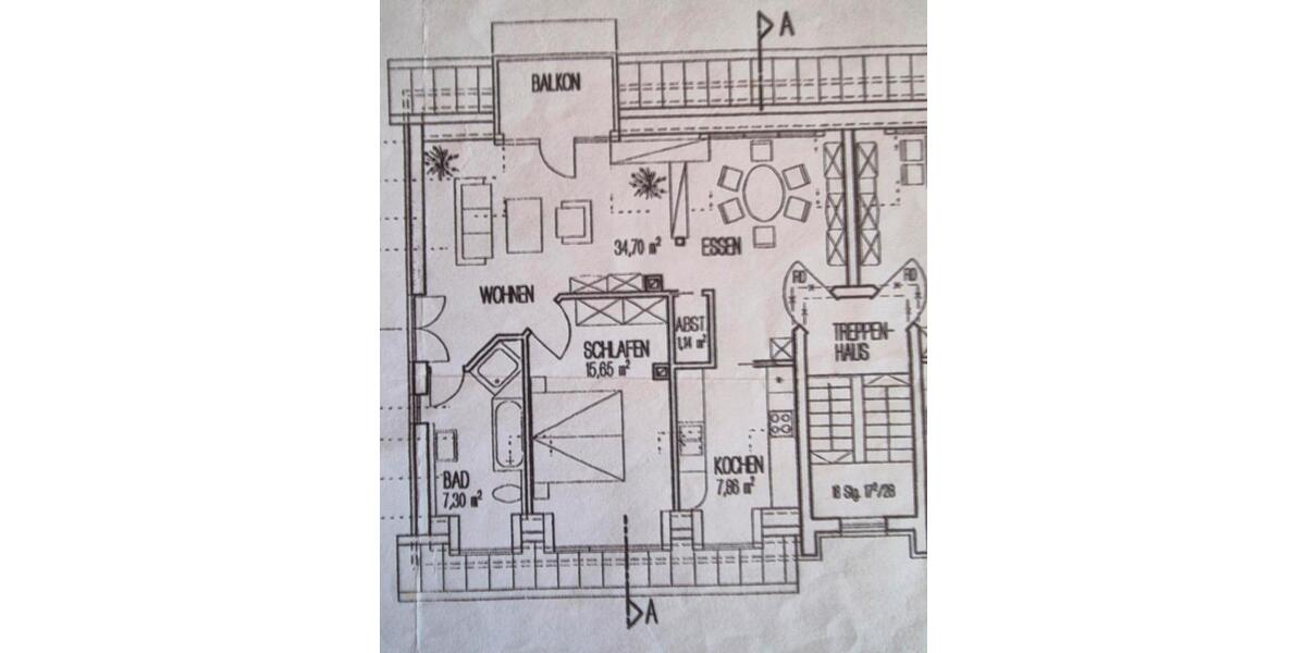 Dachgeschoßwohnung Gerolzhofen - 2 Zimmer, 66 m&sup2;, 850&euro; | Angebot:25872230
