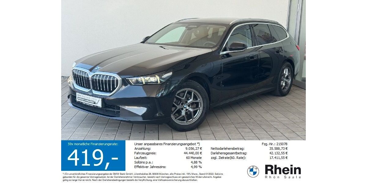 BMW 520 40.370 km 43.745 &euro; Salz 97616