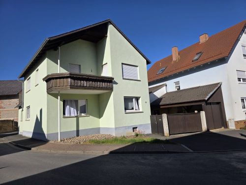 Einfamilienhaus mit Halle in 97490 Poppenhausen-Kützberg, 9 km von Schwweinfurt (ID 10667) - Einfamilienhaus Poppenhausen Poppenhausen , Unterfr | Angebot:27093959