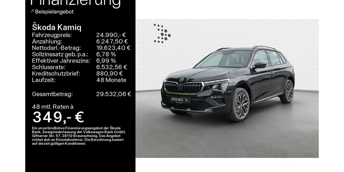 Skoda Kamiq 6.000 km 24.990 &euro; Bad Kissingen 97688